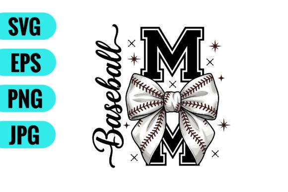 Baseball MOM Clipart: A Bold and Sporty Design
