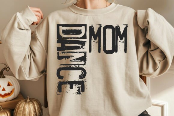 Dance Mom Typography Design: A Stylish Embroidery Choice
