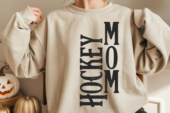 Hockey Mom Typography Design: A Closer Look