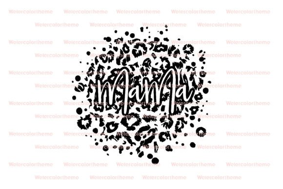 Leopard Print Mama SVG: A Stylish Embroidery Design