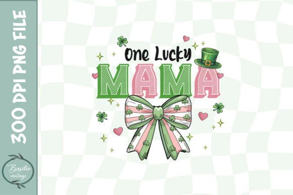 Lucky Mom St. Patrick's Day Happy PNG