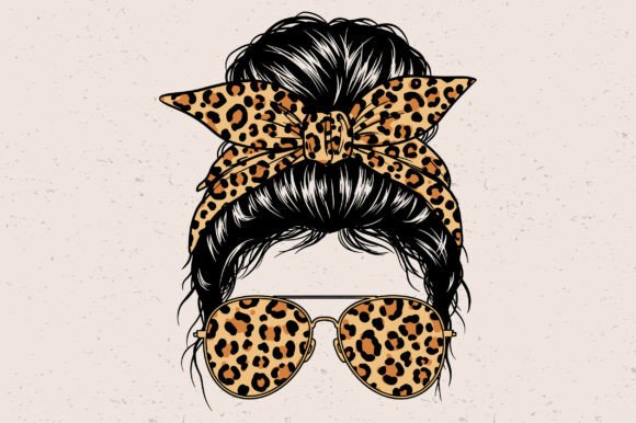 Messy Bun Mama SVG-vol. 2: A Versatile Design for Mamas