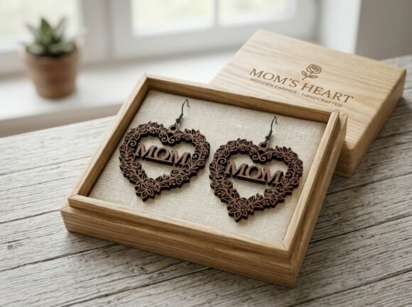 Mom Floral Heart Wreath: A Touch of Elegance