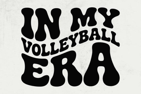 N My Volleyball Era Svg: A Versatile Design for Embroidery