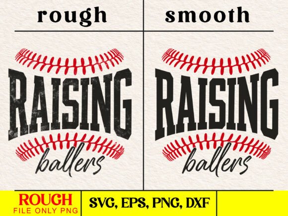 Raising Ballers Baseball SVG PNG: A Versatile Design